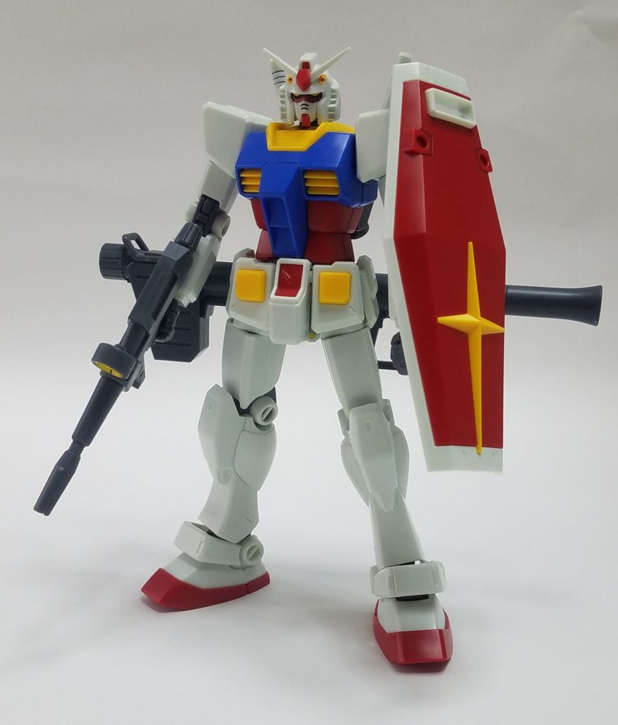 モデルはHGUC(REVIVE)ガンダム。ほぼパチ組みです。