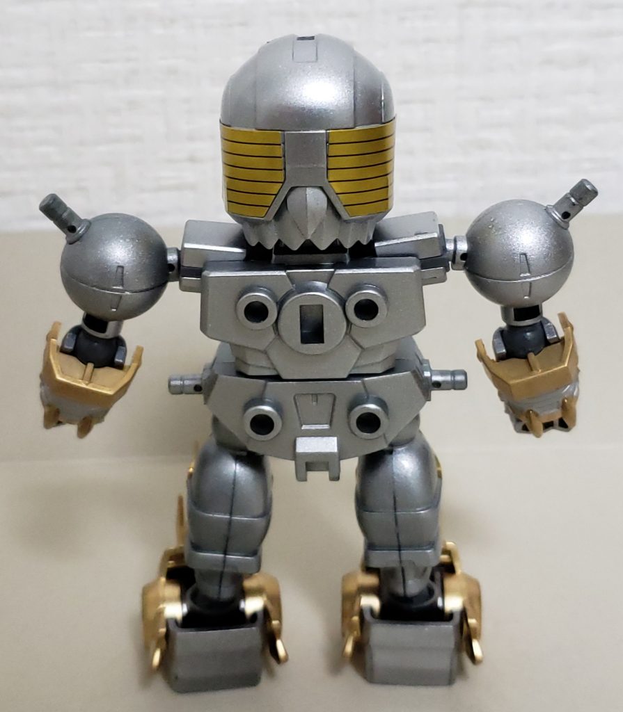 背面
がっつりシール今回鎧着けても見えるので気になる方は要塗装。