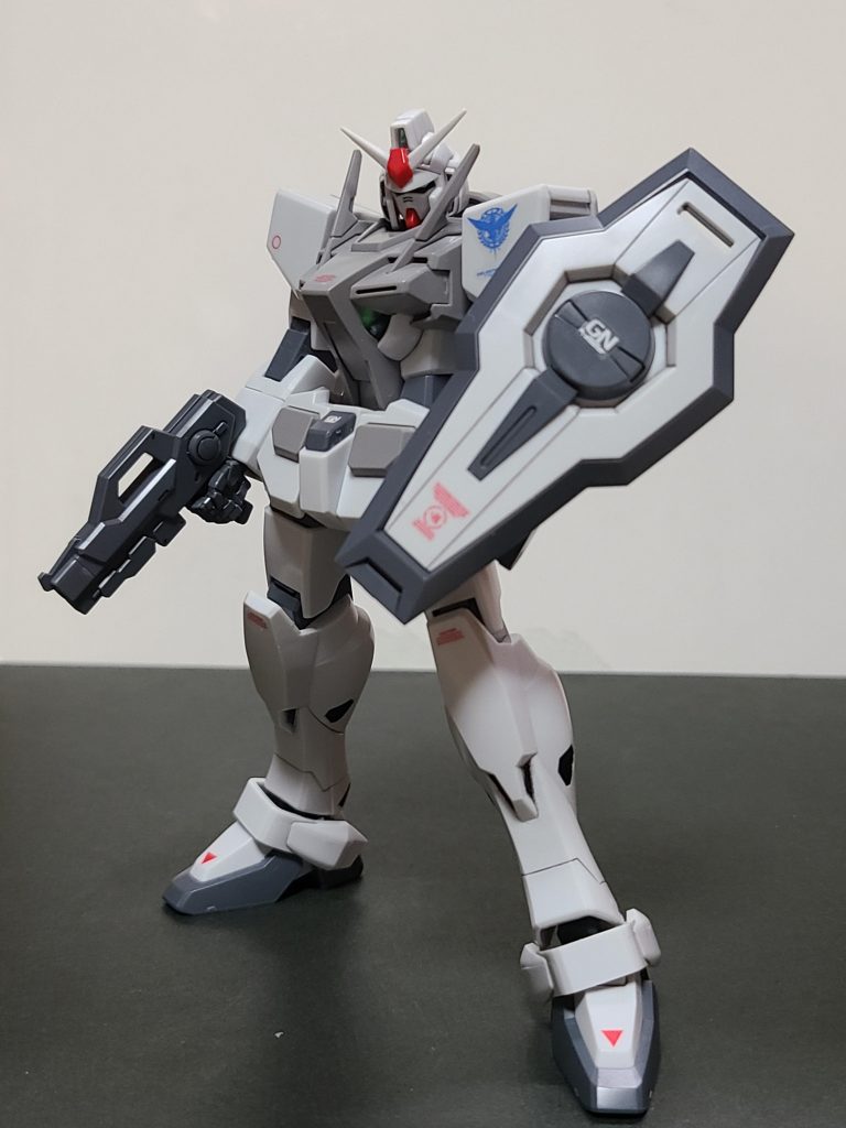 素組み、スミ入れ、デカールのみの超お手軽制作です。足の黒く塗った部分ですが、いらない所まで塗ってしまっているので、そこだけ設定と異なってしまっています…。