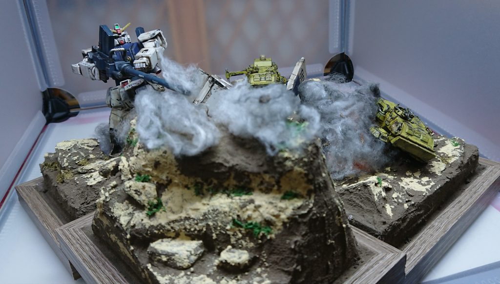 ロングライフルは実弾銃だろうからビームエフェクトは変ですかね？