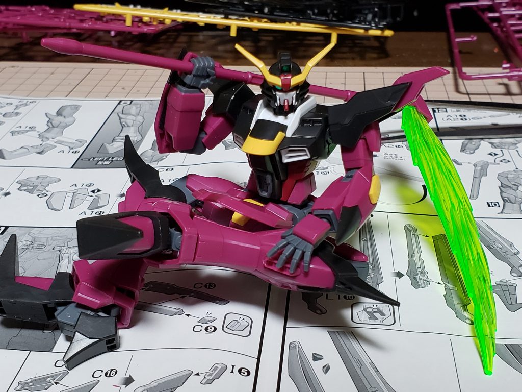 HG ガンダムラヴファントム–2枚目/制作者：はんしん