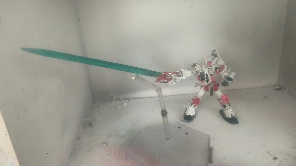 切り札の合体武器巨大ビームソード！！