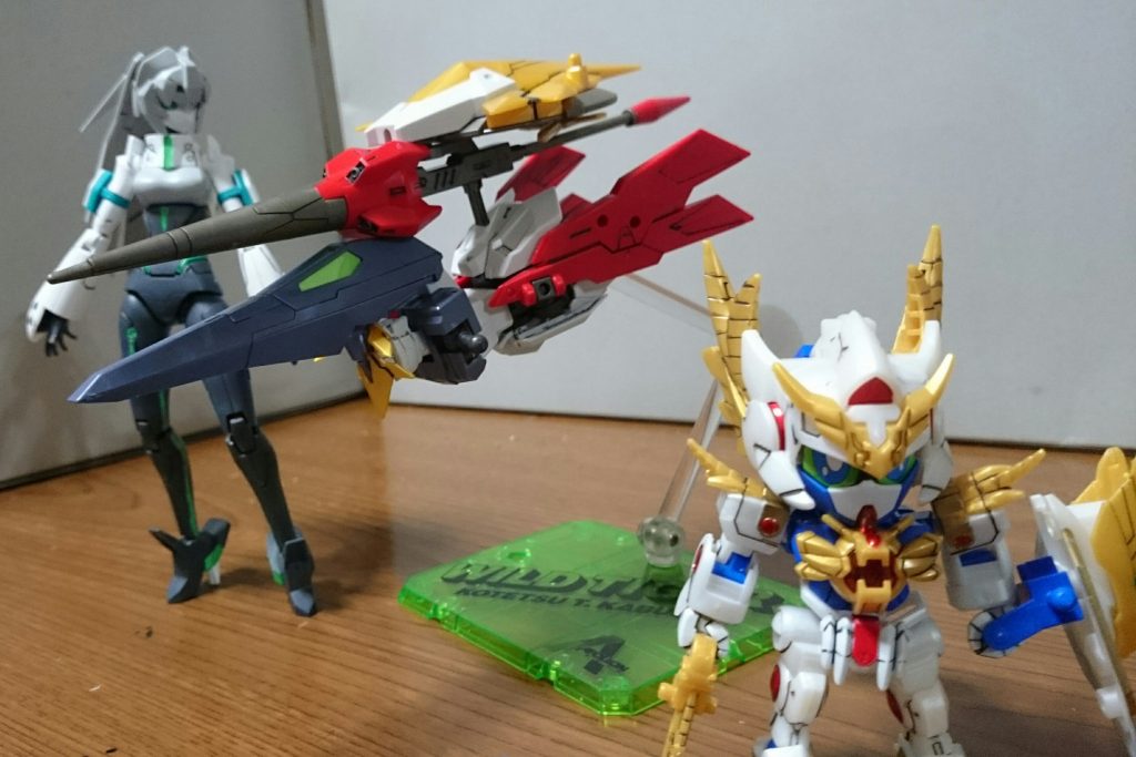 ・余った人たちイージスナイトはコアファイターになってるっスね。合体を提案しただけあって、余らないのは流石っス