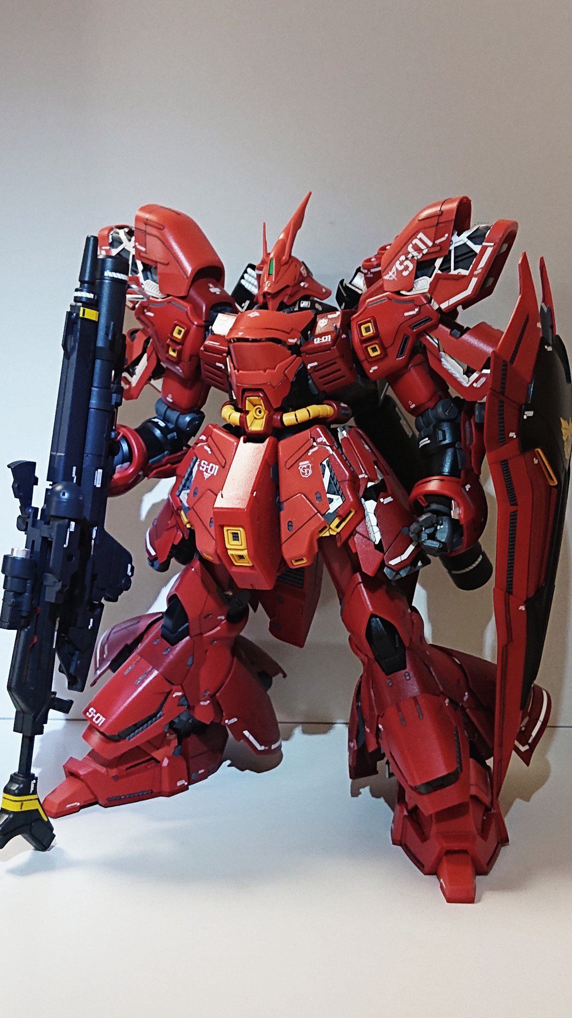 ガンプラMG サザビーver KA 完成品(つや消し トップコート) - プラモデル