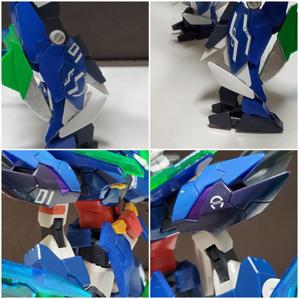 デカールも貼ってみました。ナンバリングは「01」。