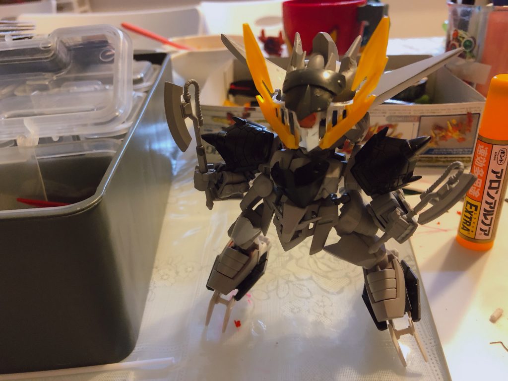 最後まで見てくれてありがとうございます^_^鉄血のオルフェンズのアインが好きでどうにか彼をガンダムに出来ないかと試行錯誤しこれに辿りつきましたアインだってガンダムになってもいいよね😂