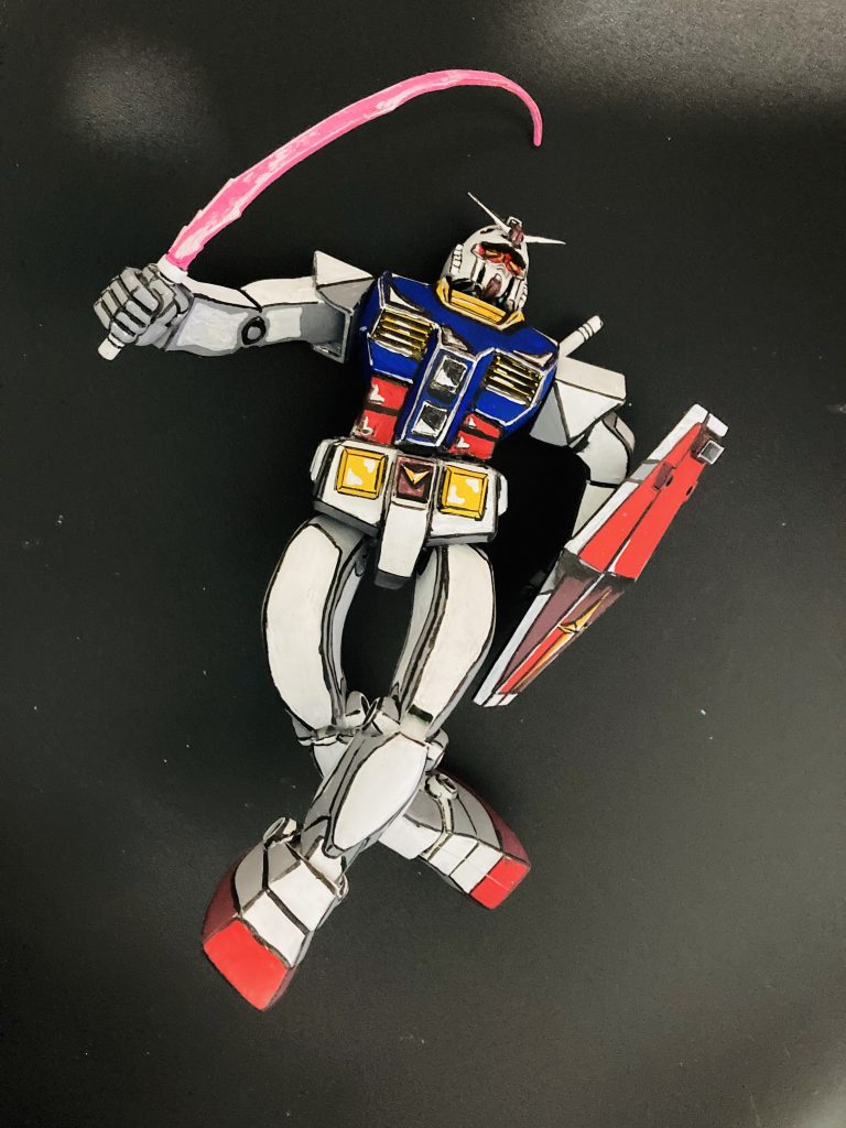 旧キットの箱絵に惹かれて製作意欲が湧きました。