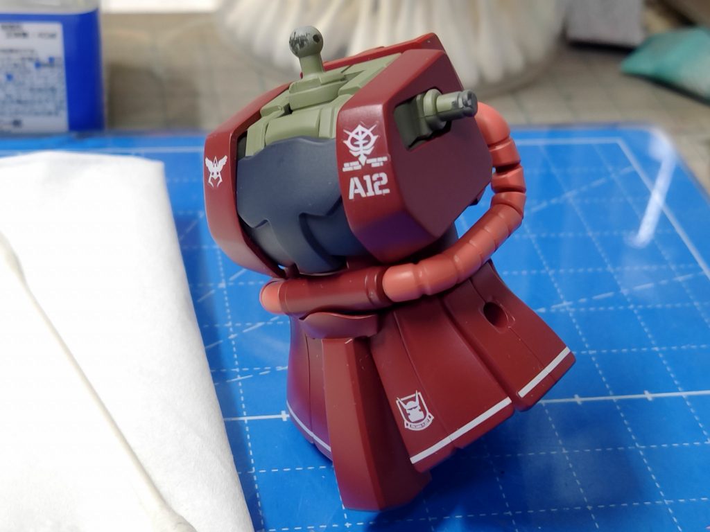 オリジンザク用ガンダムデカール流用
