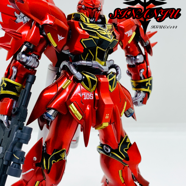 MG シナンジュ キャンディ塗装完成品 - プラモデル