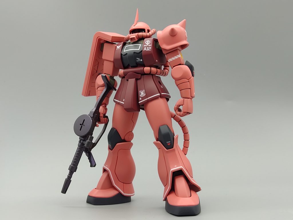 1/144 HGUC MS-06S シャア専用ザクⅡ–2枚目/制作者：@dagored00