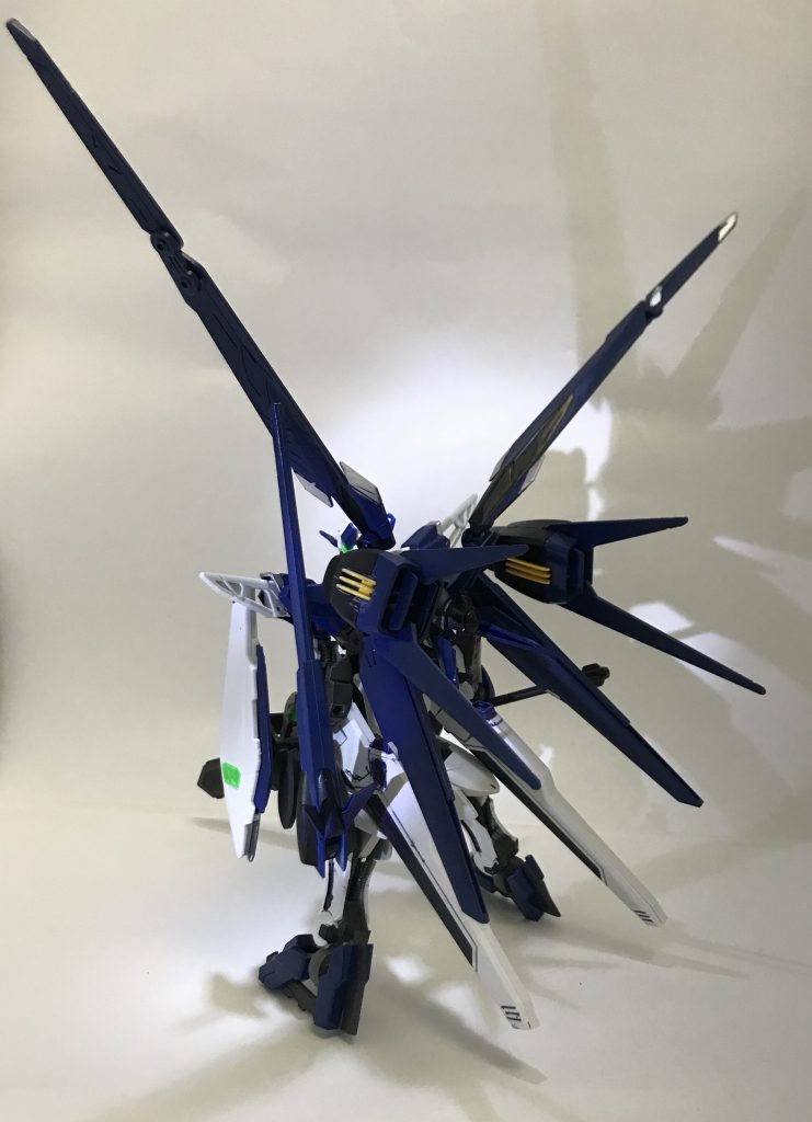 その背部です。後ろから見ると案外王道です。