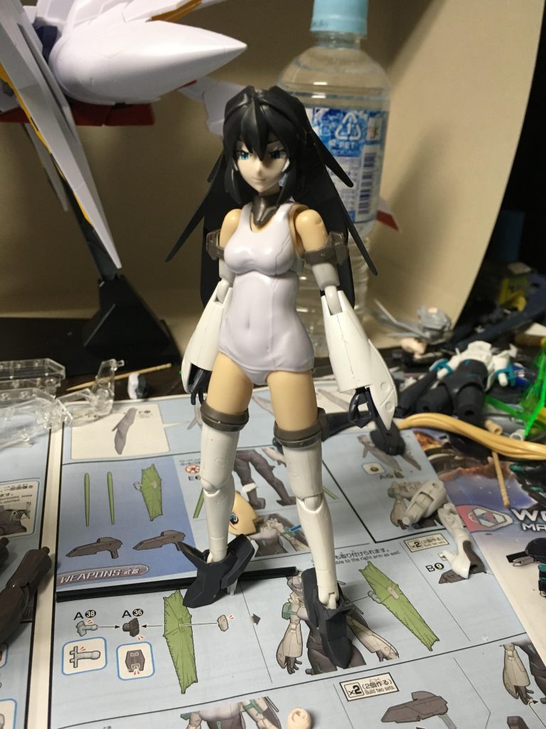 合体を考慮してボディはフレズヴェルクアーテルの物を使用しています