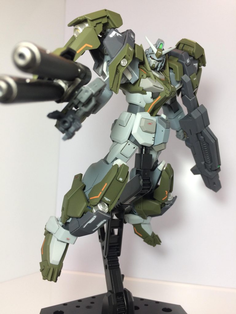 二連装GNキャノンを放つ‼️相変わらず躍動感が無いです苦笑
+