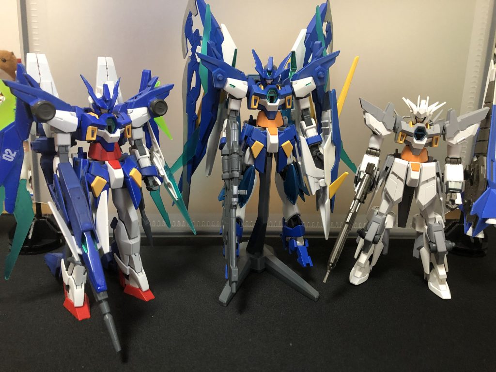 今まで作ったAGE2の3機です他の2機関しては投稿してます
+