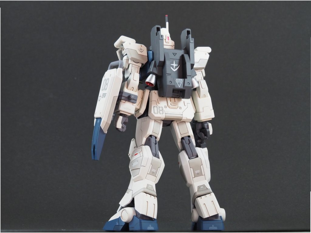 連邦マーク、08、81マークは自作デカールです。