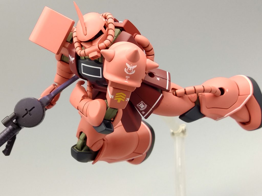 1/144 HGUC MS-06S シャア専用ザクⅡ–9枚目/制作者：@dagored00