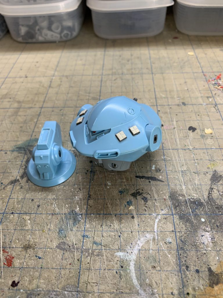 まずはジャンクになっていたハイゴッグの胴体を引っ張り出してきました。