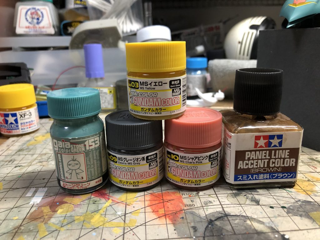 今回の使用塗料です。