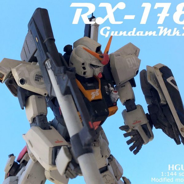 HGUC ガンダムMk-Ⅱ｜JUGENさんのガンプラ作品｜GUNSTA（ガンスタ）