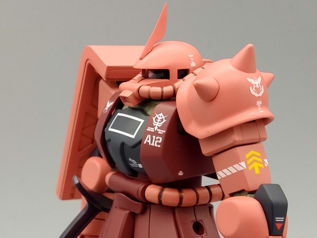 1/144 HGUC MS-06S シャア専用ザクⅡ–5枚目/制作者：@dagored00