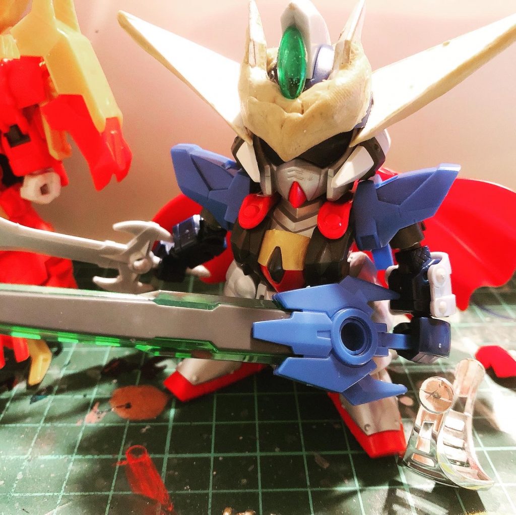 アインがもしSDガンダムだったら?って思い制作してみました