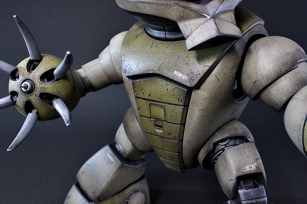 MGアッガイ鋳造塗装–5枚目/制作者：matever1.5 まてや