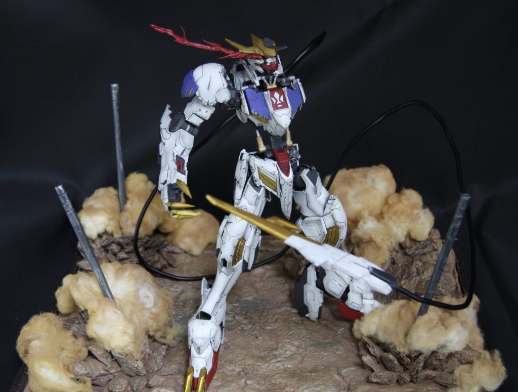 「おい、バルバトス。お前だって止まりたくないだろ？」まだまだ反省やこうしたいって思いはたくさんありますがここに完成です。ご覧いただきありがとうございます！