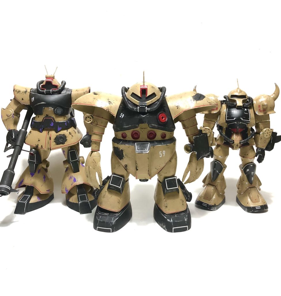 旧キット1/100「ゴッグ砂漠仕様」–9枚目/制作者:GORO55