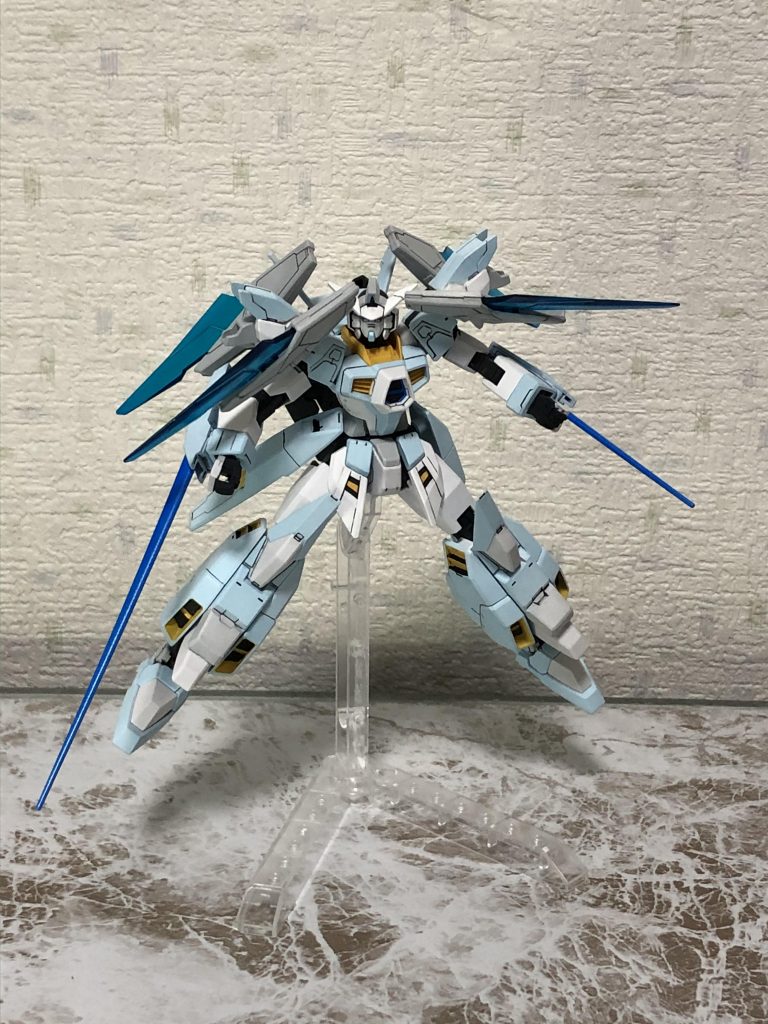 ビーム系も青です