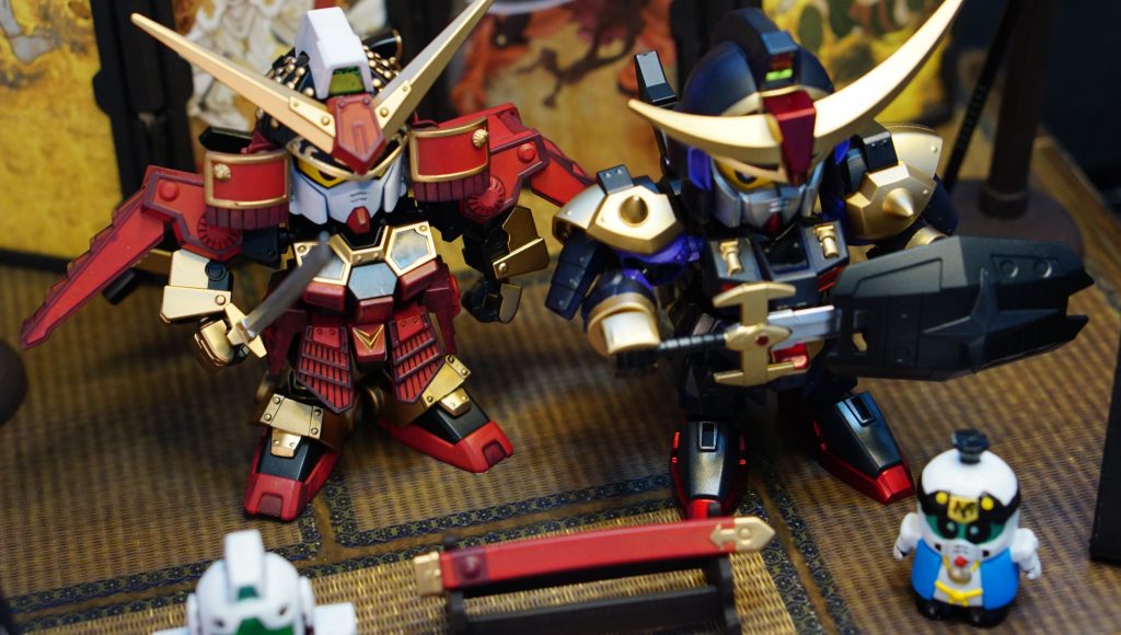 武者ガンダムの塗装とジオラマを作ってみました–8枚目/制作者：gunpla_bo