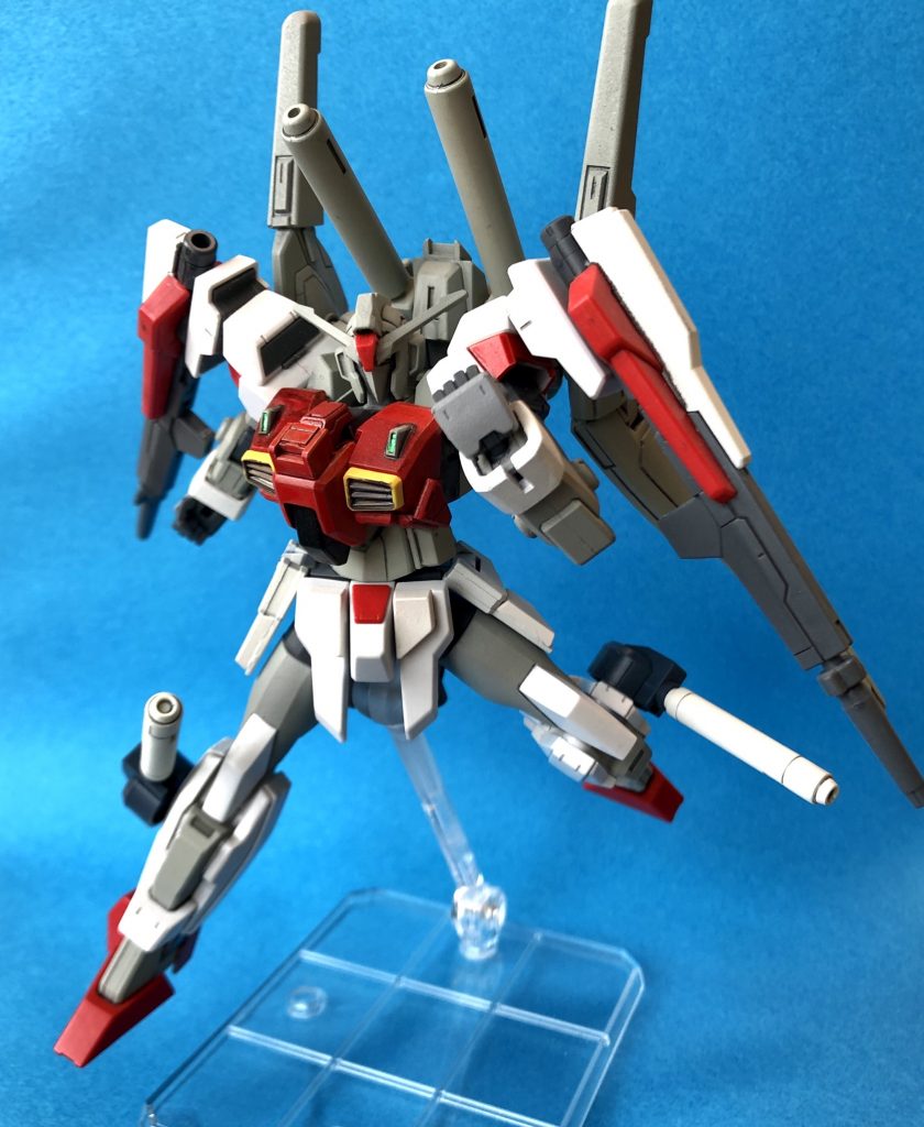 AGEっぽいキメポーズ!
ゼルトザーム、ティルティウムがキット化されたこともあり、本家のmk3のキット化も近いのでは?と感じる今日この頃。
近年の青バンダイのことを考えると、何かの拍子でフルアーマーmk3も出かねないな...と思い、先んじてUPしました。
最後までご覧いただき、ありがとうございました!