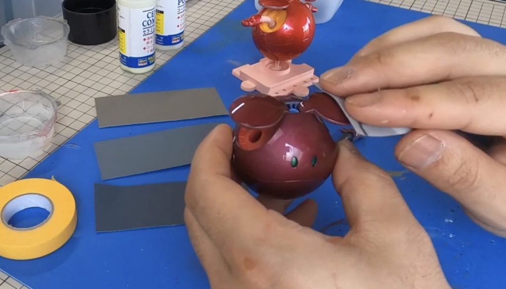 研ぎ出し(見様見真似)#2000〜#4000で磨いた後→タミヤコンパウンド→ハセガワさんのポリマーコーティング作ってるところですhttps://youtu.be/ptdwHflQg8M