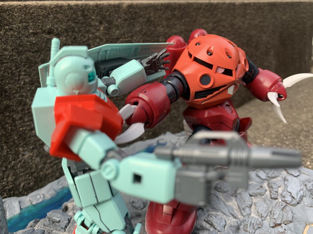 ジャブローに散る–2枚目/制作者：Kaitoganpura