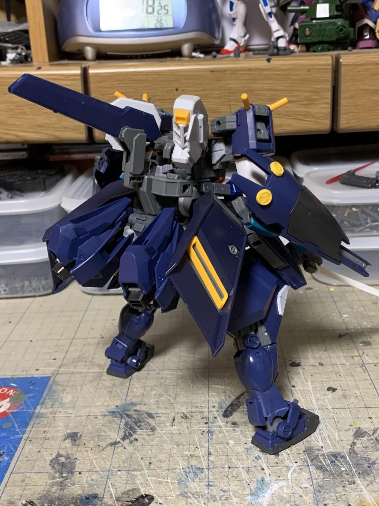 あとはTRシリーズ系のパーツなどでデコレートして、サフって筆塗りで仕上げています。
ご清聴ありがとうございました。