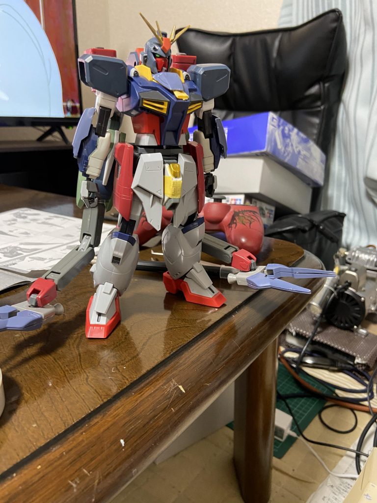 試作段階のプロトタイプ。ジャンク品で購入したパーツの寄せ集めでここまで再現しました。