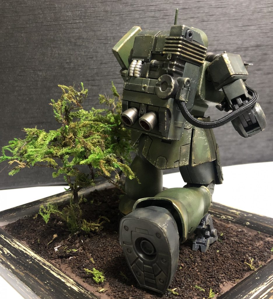 ザクⅠ・スナイパータイプ　現地改修・森林戦仕様–3枚目/制作者：ギドラ