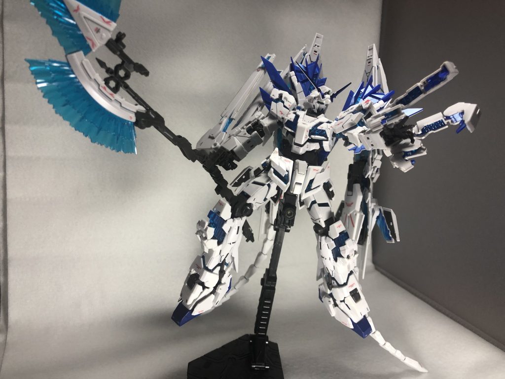 RGユニコーンガンダムペルフェクティビリティ–5枚目/制作者：アンジェロのプラモデル工房