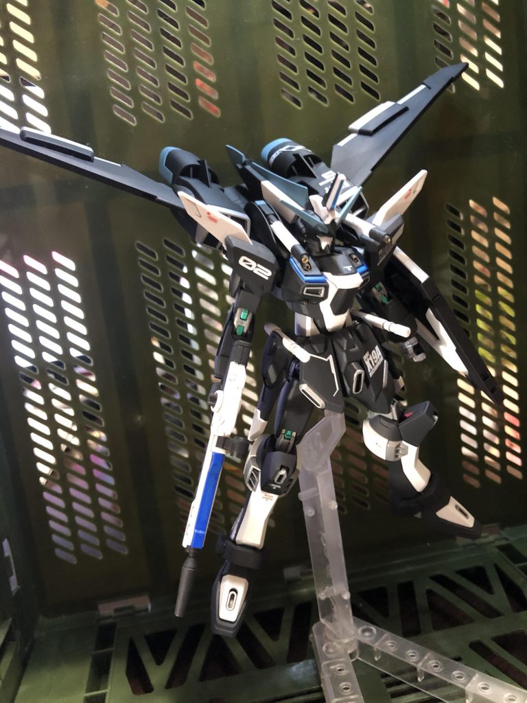 UC版 インフィニットジャスティス3号機〝シュバルツ〟–6枚目/制作者:真樹京介