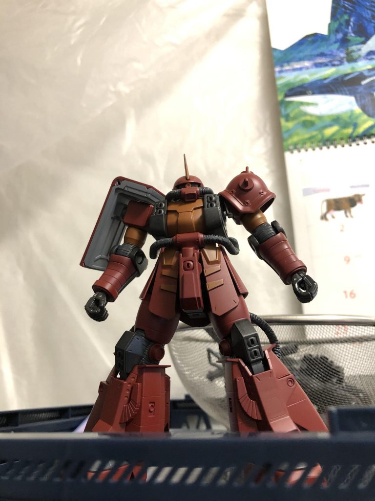 サイコザクも、建造中