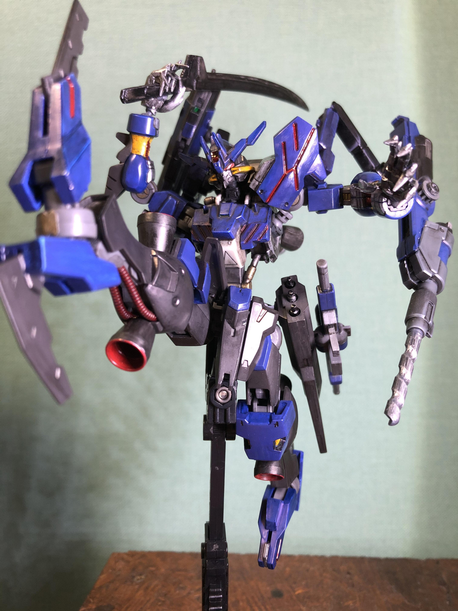 HG ガンダムヴィダール 改造機｜クラウンテールさんのガンプラ作品