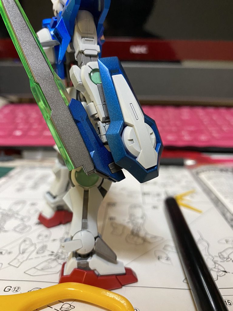 ガンメタ下地からキャンディ塗装