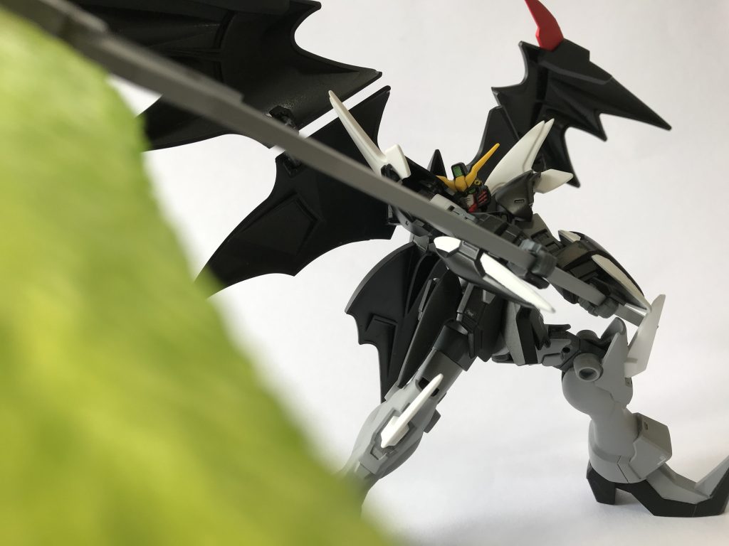 ビームシザースのビームエフェクトはプラ板からフルスクラッチしました