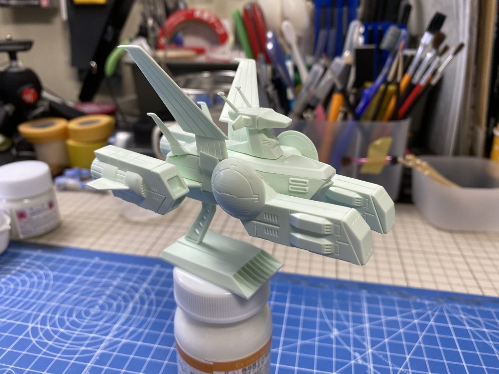 本当に単色キット(しかも接着)焦りました...