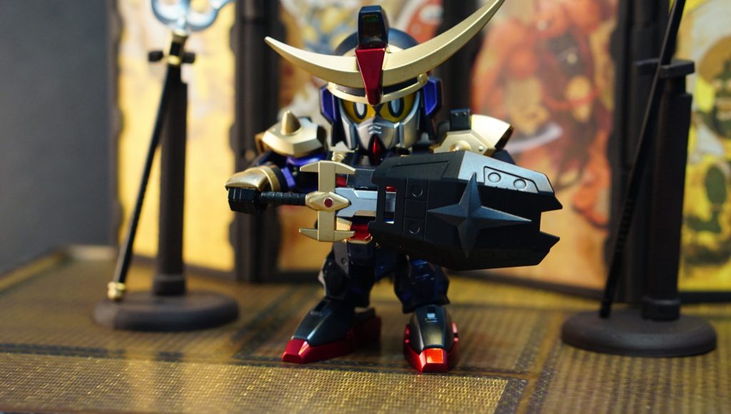 武者ガンダムの塗装とジオラマを作ってみました–6枚目/制作者：gunpla_bo