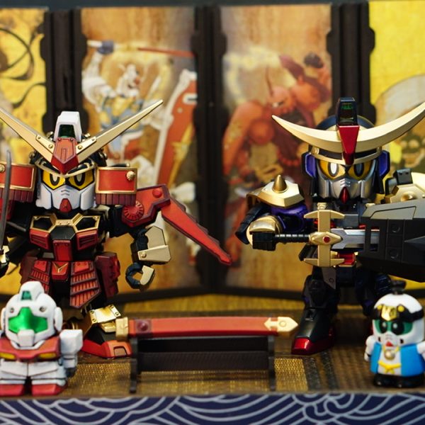 武者ガンダムの塗装とジオラマを作ってみました