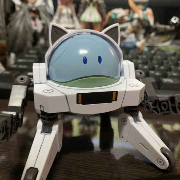 寝てる間にこの子がパテ成形と塗装してくれないかな