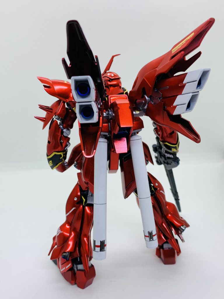 後ろから
バックパックの合わせ目を消しました