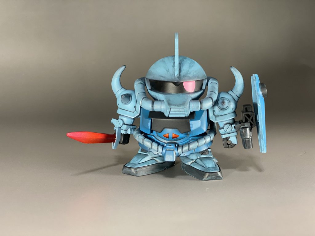 全体に艶消しを吹いてフィニッシュです。
見て下さりありがとうございます。