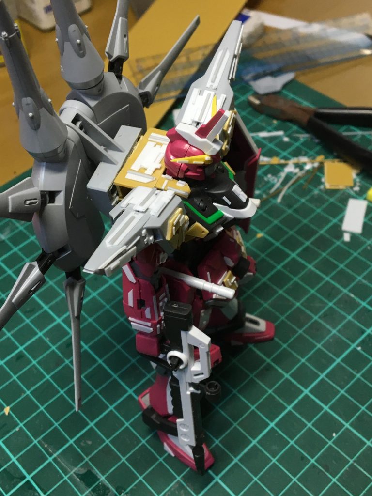 例の如くプラ板ディテアップ。