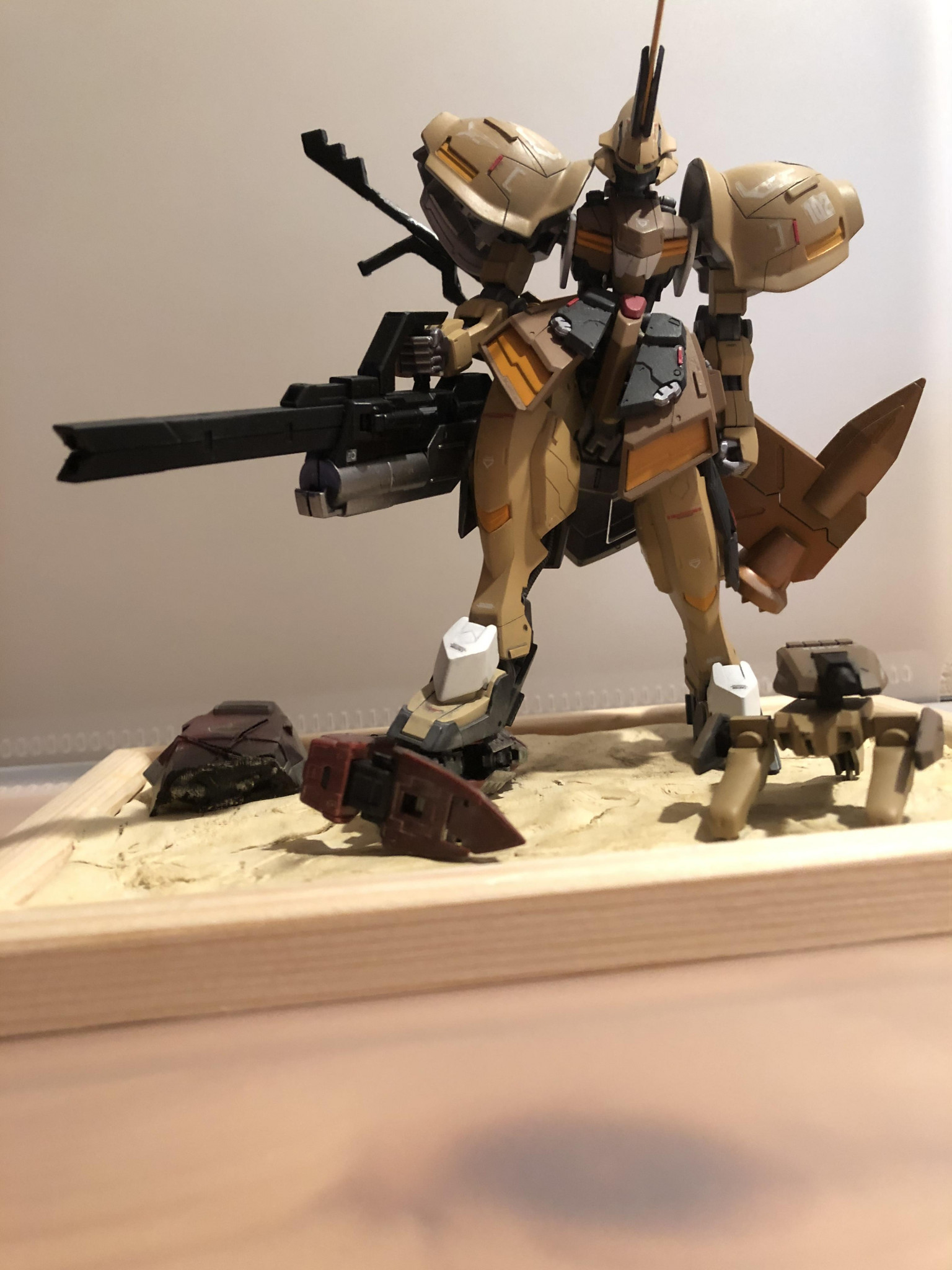 砂漠の悪魔 Choconutsさんのガンプラ作品 Gunsta ガンスタ